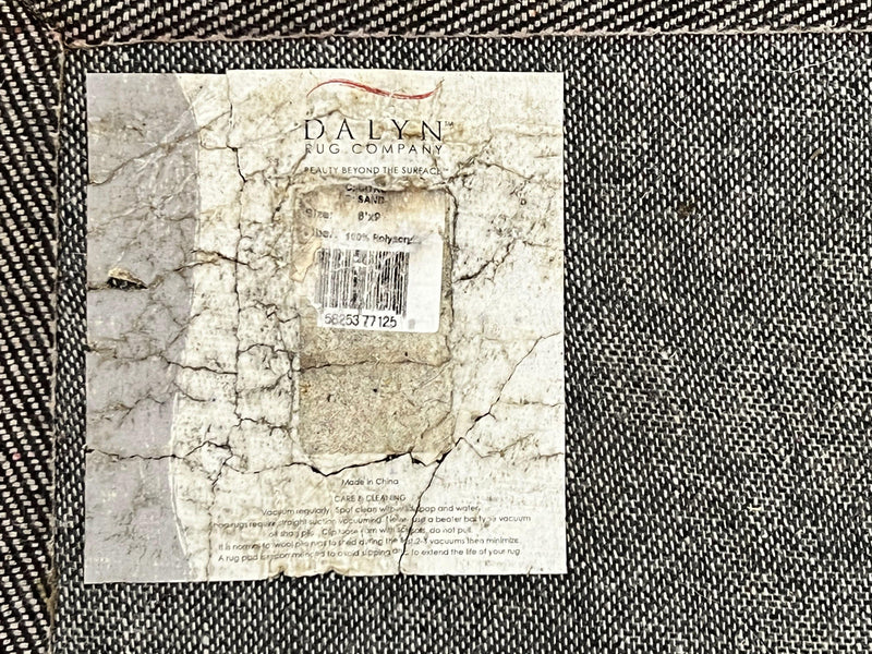 Abstract Rug 6x9, Modern Contemporary Rug, Red-Orange Green