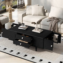 Modern Rectangle Coffee Table With Four Drawers by HouseOfZazla