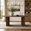 70.8" Oval Dining Table for 4-8 Persons