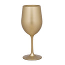Leadingware Metallic Plastic Wine Glasses (Set of 4) by HouseOfZazla