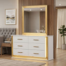 Obsession - 6 Drawer Dresser - White