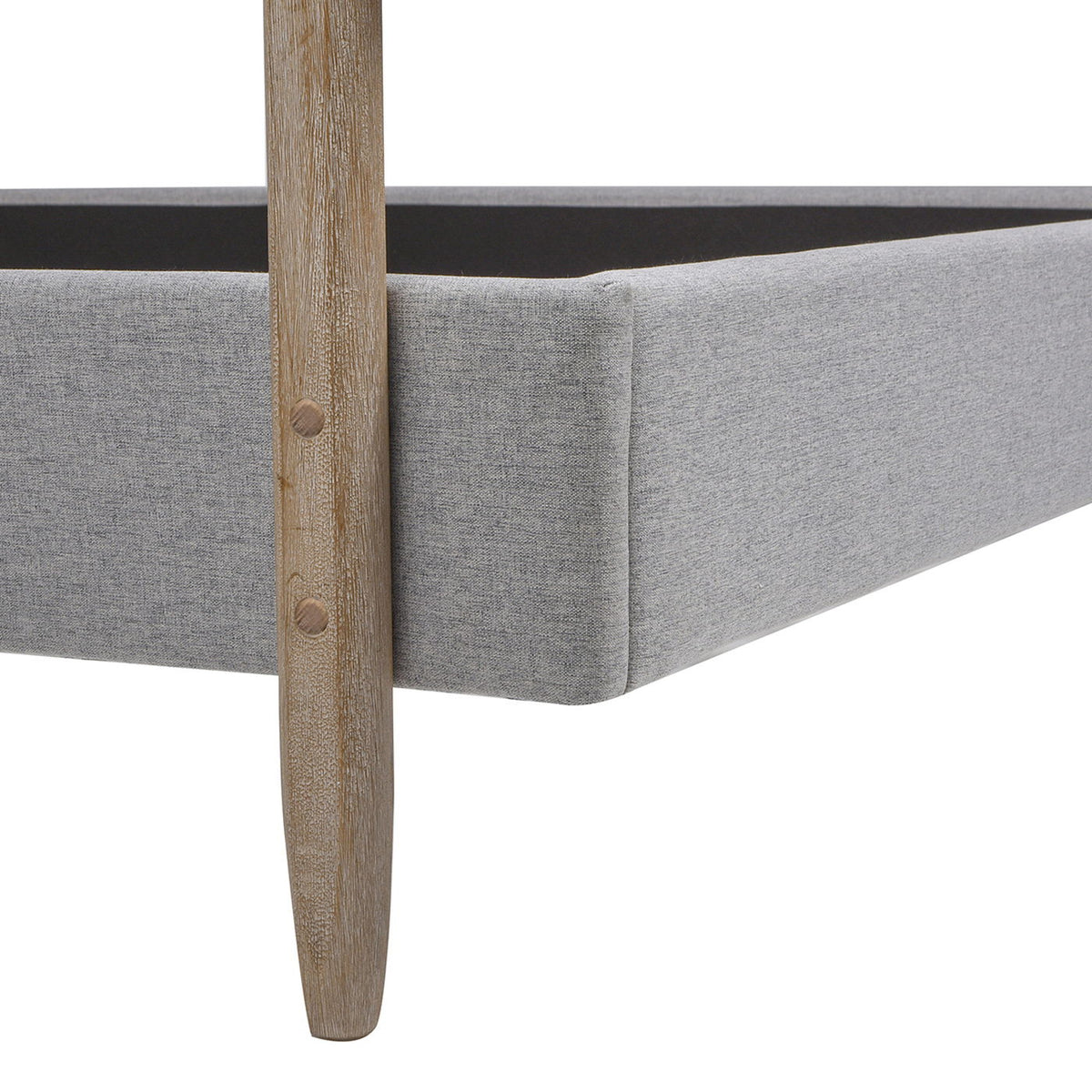 Diego - Low Upholstered Platform Bed, photo 6 of 9