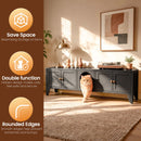 58" Metal Cat Litter Box Enclosure