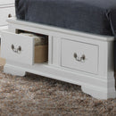 Upholstered Panel Sleigh Bed Design by Unique Piece Furniture