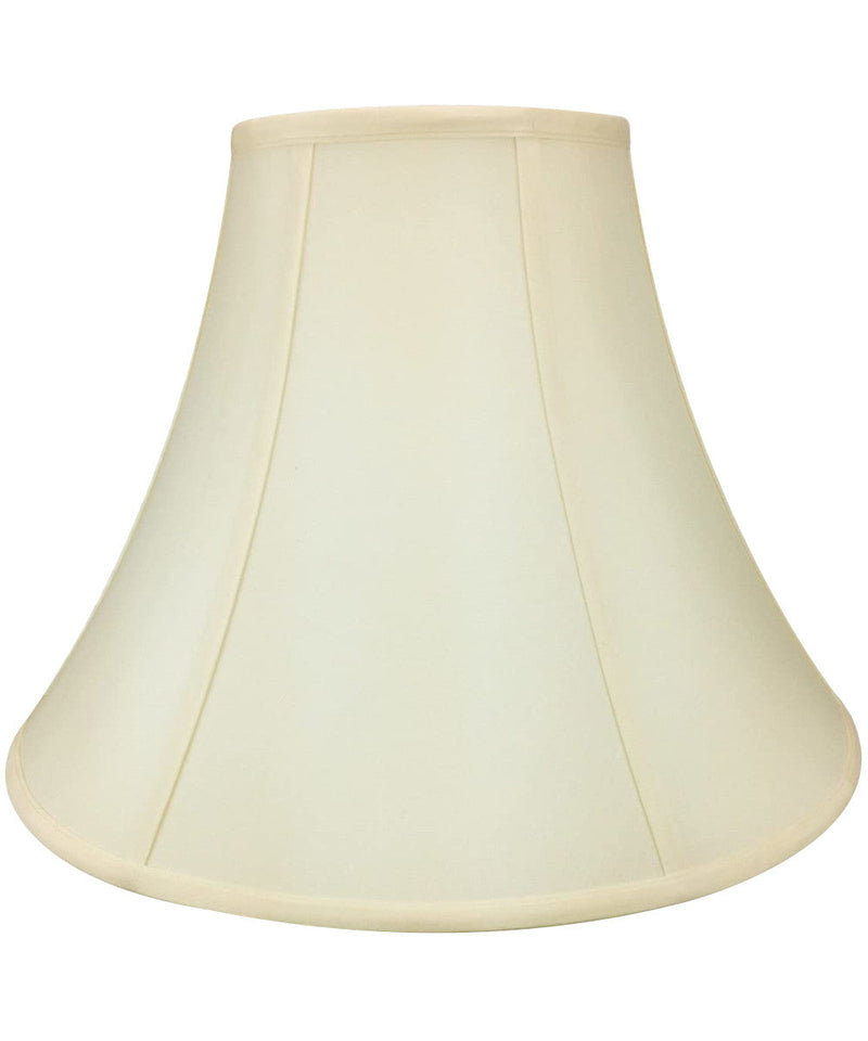 17"W x 12"H Egg Shell Shantung Bell Lamp Shade