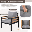 GO 4-Piece Outdoor Furniture Sofa Set for 5 People by HouseOfZazla