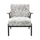 Mid-Century Modern Lounge Armchair - Seat Cushion (Beige + Grey)