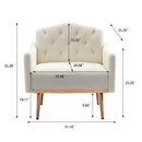 Walker Edison | Classic Modern Tufted Teddy Accent Chair