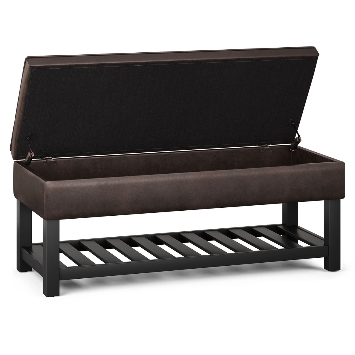 Cosmopolitan - Storage Ottoman Bench With Open Bottom, photo 35 of 40