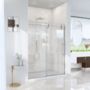 44"-48"W x 76"H Frameless Single Sliding Shower Door by HouseOfZazla