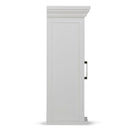 Avington - Single Door Wall Cabinet - Pure White by HouseOfZazla