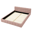 Modern Platform Bed Frame With Thick Fabric by Unique Piece Furniture