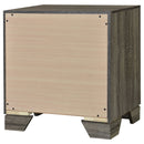 Funston - 2 Drawer Nightstand - Brown Oak by HouseOfZazla