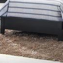 Padded Headboard Bed