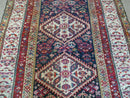 4' X11' Antique Handmade Turkish Anatolian Wool Corridor Kalegy Runner Rug
