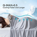 Kasentex Summer All Season Ultra Soft Silky Cooling Blanket, Hypoallergenic and Breathable