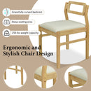 5 Piece Extendable Wood Square Dining Table Set With 2 Drop Leaves by HouseOfZazla