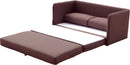 Container Furniture Direct Kathy Collection Modern Contemporary Fabric Upholstered Livingroom Loveseat Sleeper by HouseOfZazla
