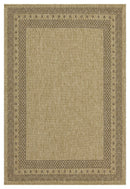 Earth GC_NTL1007 Jute/Mocha Indoor/Outdoor Area Rug