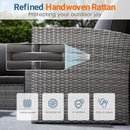 Modern Patio Set With Table And Cushions
