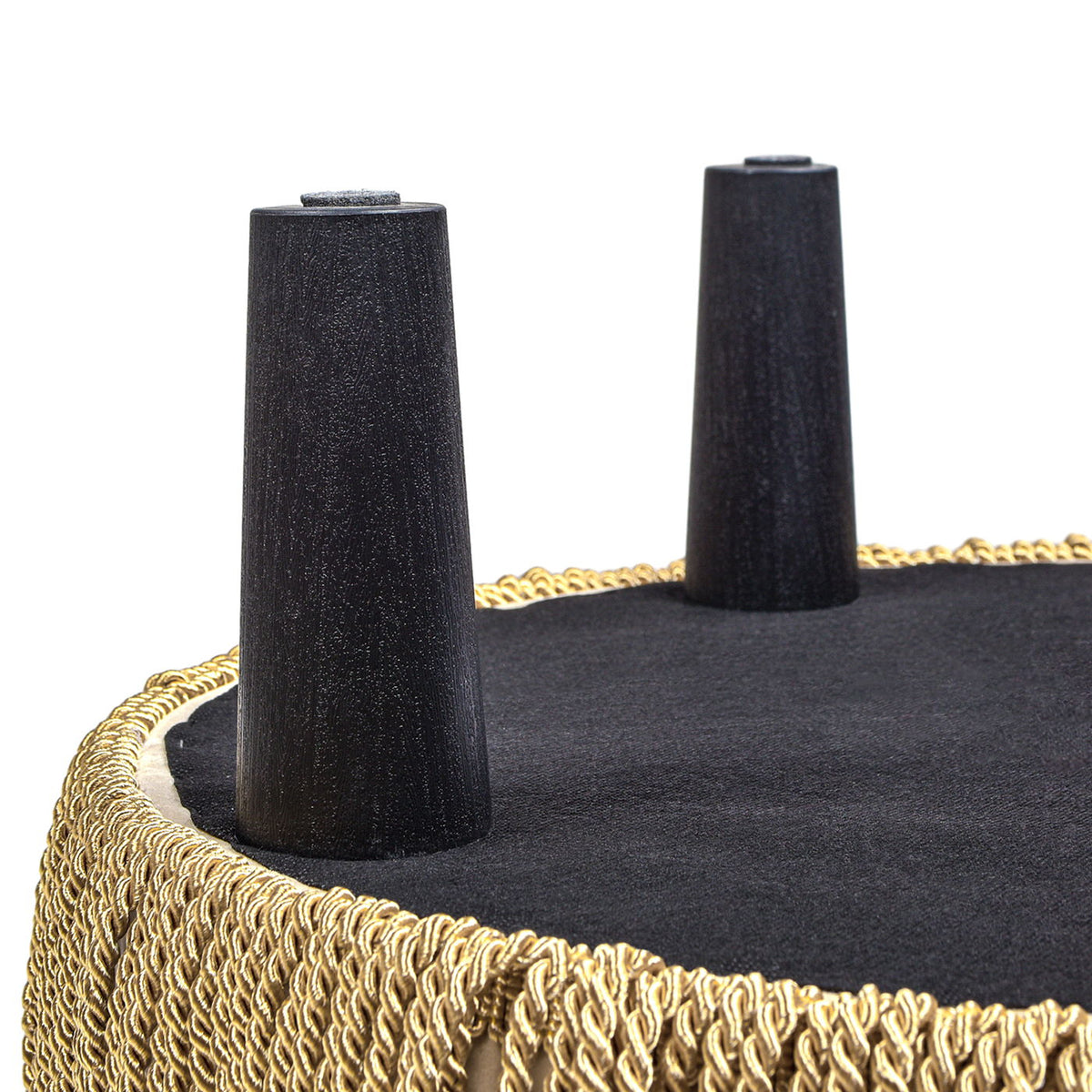 Yolanda - Round Upholstered Accent Ottoman, photo 39 of 40