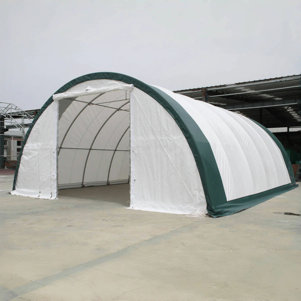 Single Truss Arch Storage PE Shelter, photo 9 of 17