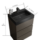 Alice - Bathroom Vanity With Sink, Large Storage Freestanding Bathroom Vanity For Modern Bathroom, One-Piece Sink Basin Without Drain And Faucet by HouseOfZazla