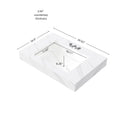 30" MURI Carrara Bathroom Vanity