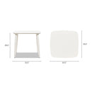 Santorini 33.5" Square Outdoor Patio Table
