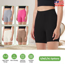 Women\'s High Waist Biker Shorts Tummy Control Pants Athletic Leggings Spandex Booty Shorts with 6.3In Inseam No Front Seam for Workout Yoga Running V