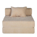 Convertible Floor Sofa Bed With Fixed Shape Frame For Living Room by HouseOfZazla