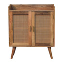 Larissa - T Bar Raised Cabinet - Brown by HouseOfZazla