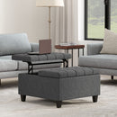 Harrison - Upholstered Coffee Table Storage Ottoman by Unique Piece Furniture