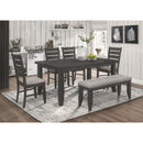 Padded Seat Side Chairs With Tapered Slats (Set of 2) by HouseOfZazla