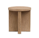 Hayden - Round End Table - Golden Oat by Unique Piece Furniture