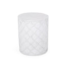 End Table, Outdoor - Antique White
