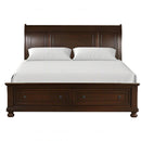 Meade - Sleigh Bed by HouseOfZazla