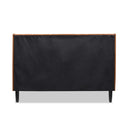 Aspen - Vertical Tufted Modern Headboard Platform Bed Set by HouseOfZazla