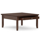 Artisan - Square Coffee Table - Russet Brown by HouseOfZazla