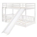 Functional Bunk Bed & Convertible Ladder And Slide by Unique Piece Furniture