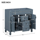 Bathroom Vanity Cabinet With 2 Soft Closing Doors And 2 Drawers by Unique Piece Furniture