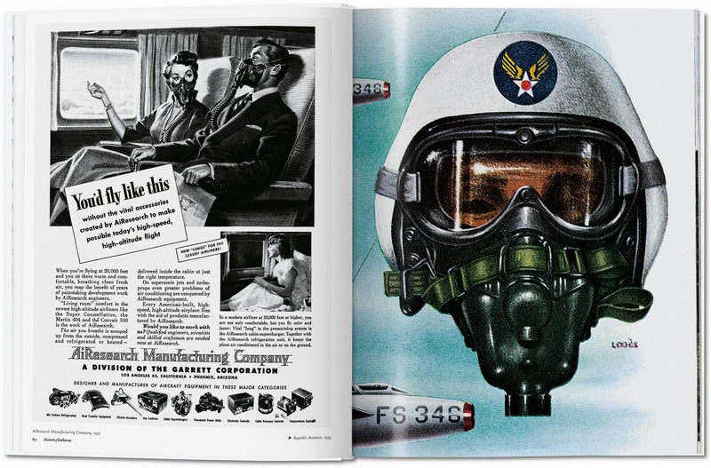 All-American Ads of the 50s (German, French, English)