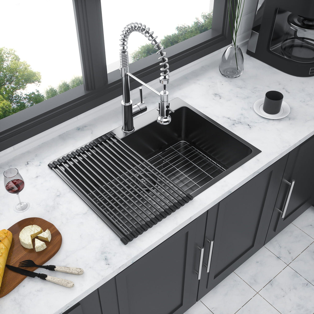 Topmount Kitchen Sink 16 Gauge, Single Bowl, photo 21 of 40