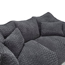 Comfortable Dual Beanbag Chair With High Resilience Foam Core For 2 People by HouseOfZazla
