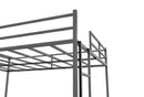 Twin Size House Loft Bed With Slide And Ladder - Black by Unique Piece Furniture