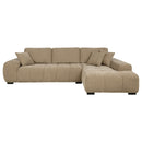 Plather - Sectional Chaise Sofa by HouseOfZazla