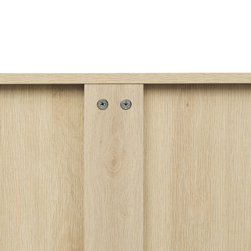 3 Door Cabinet, Sideboard Accent Cabinet, Storage Cabinet for Living Room, Hallway Entryway Kitchen