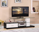 Ivana TV Stand - White / Black by HouseOfZazla