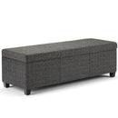 Avalon - Contemporary Storage Ottoman Bench by HouseOfZazla