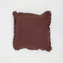 The Handwoven Fringe Cotton-Linen Pillow